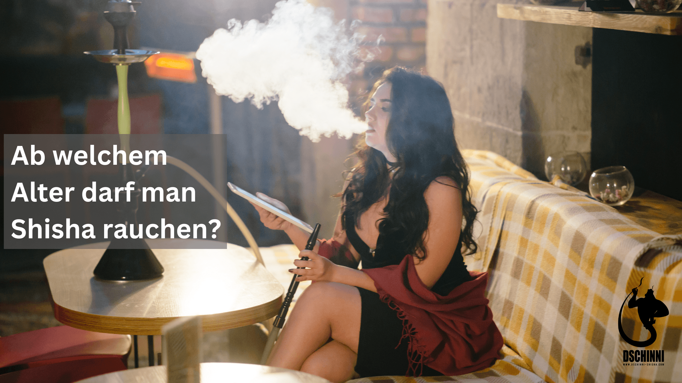 Frau Shisha Rauch Alter Jung Jugendschutz