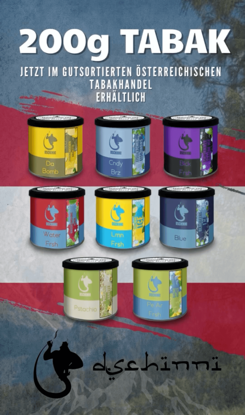 Wo kann man in Österreich Shishatabak kaufen? - Dschinni Shisha