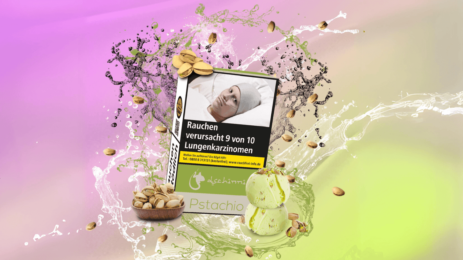 Wonach schmeckt die Dschinni Pistazie? - Dschinni Shisha