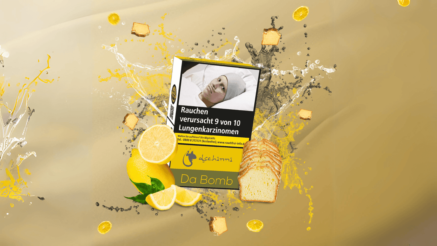 Wonach schmeckt eigentlich der Dschinni Da Bomb Tabak ( Omas Zitronenkuchen ) - Dschinni GmbH