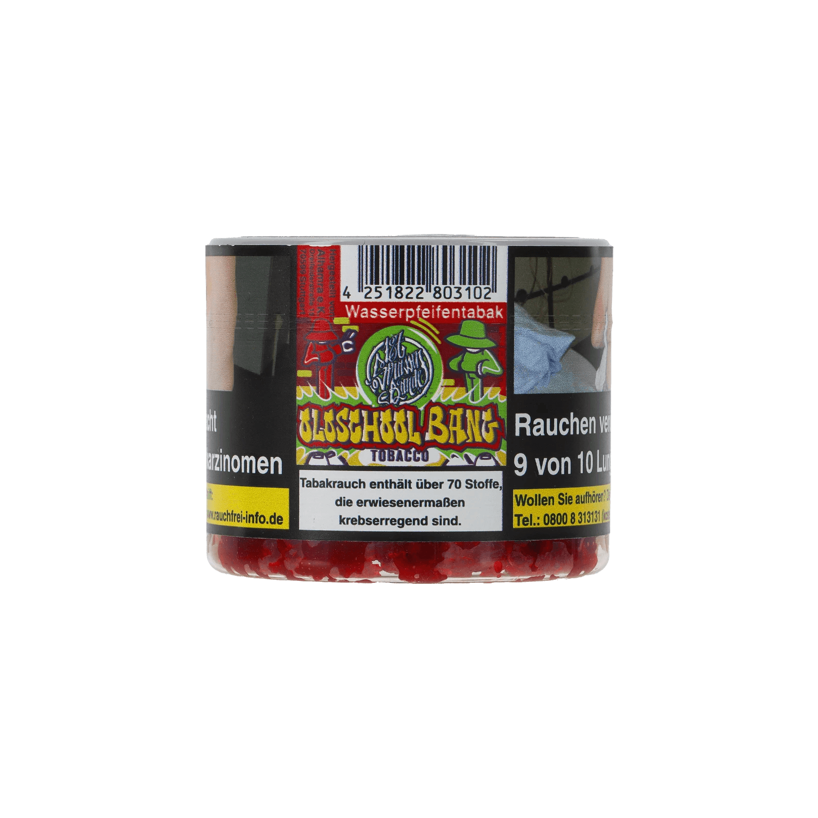 187 Strassenbande Tabak #26 Oldschool Bang 25g, Doppelapfel Anis Virginia Tabak