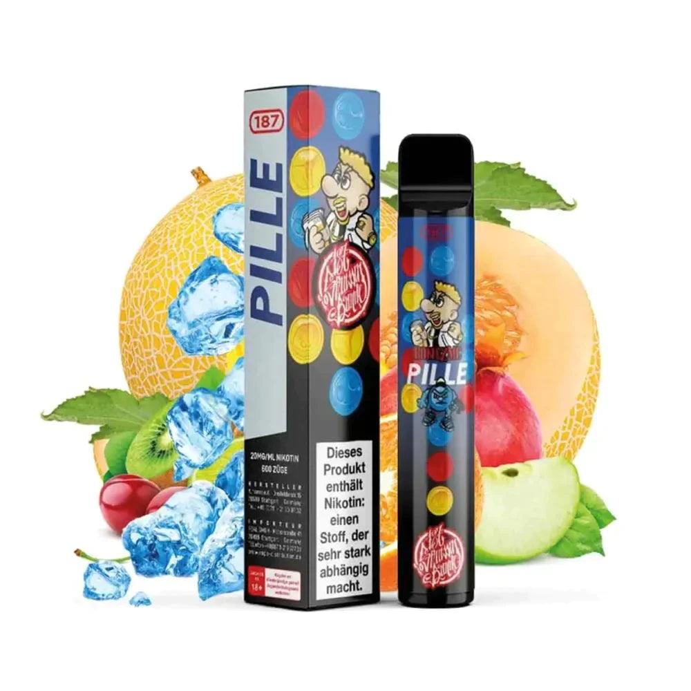187 Strassenbande Vape Einweg E-Shisha - Pille Bones MC - Dschinni GmbH