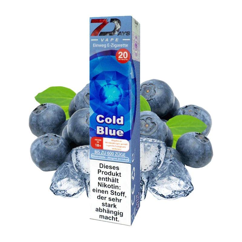 cold blue vape 7days
