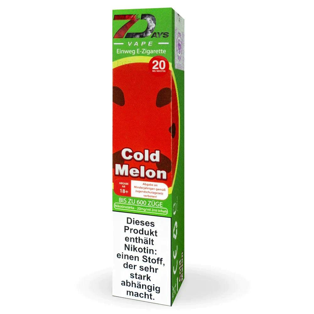 vape - ezigarette - cold melon