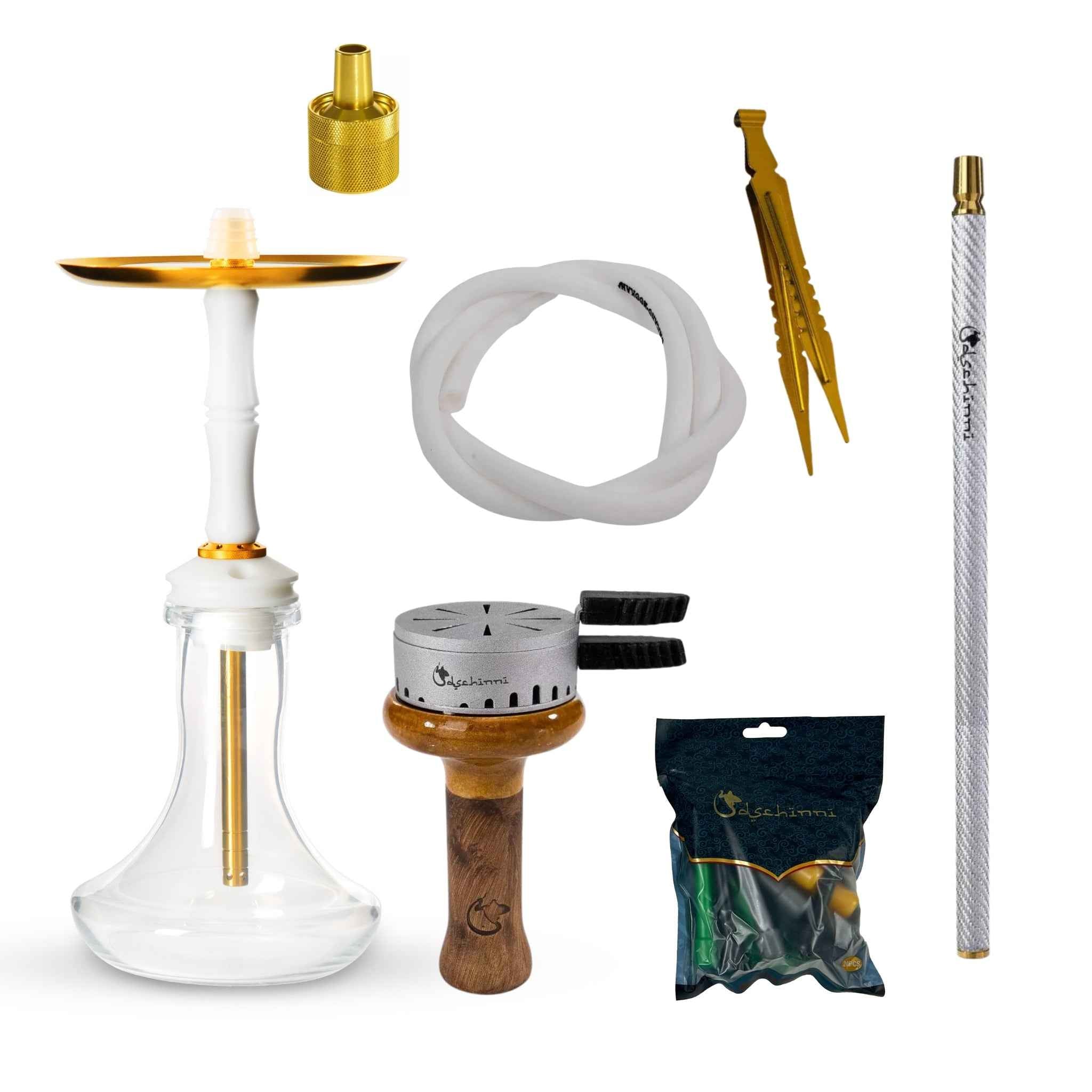 Dschinni Blow Off Shisha Komplett Set | 9 Ausblasventile - Dschinni Shisha