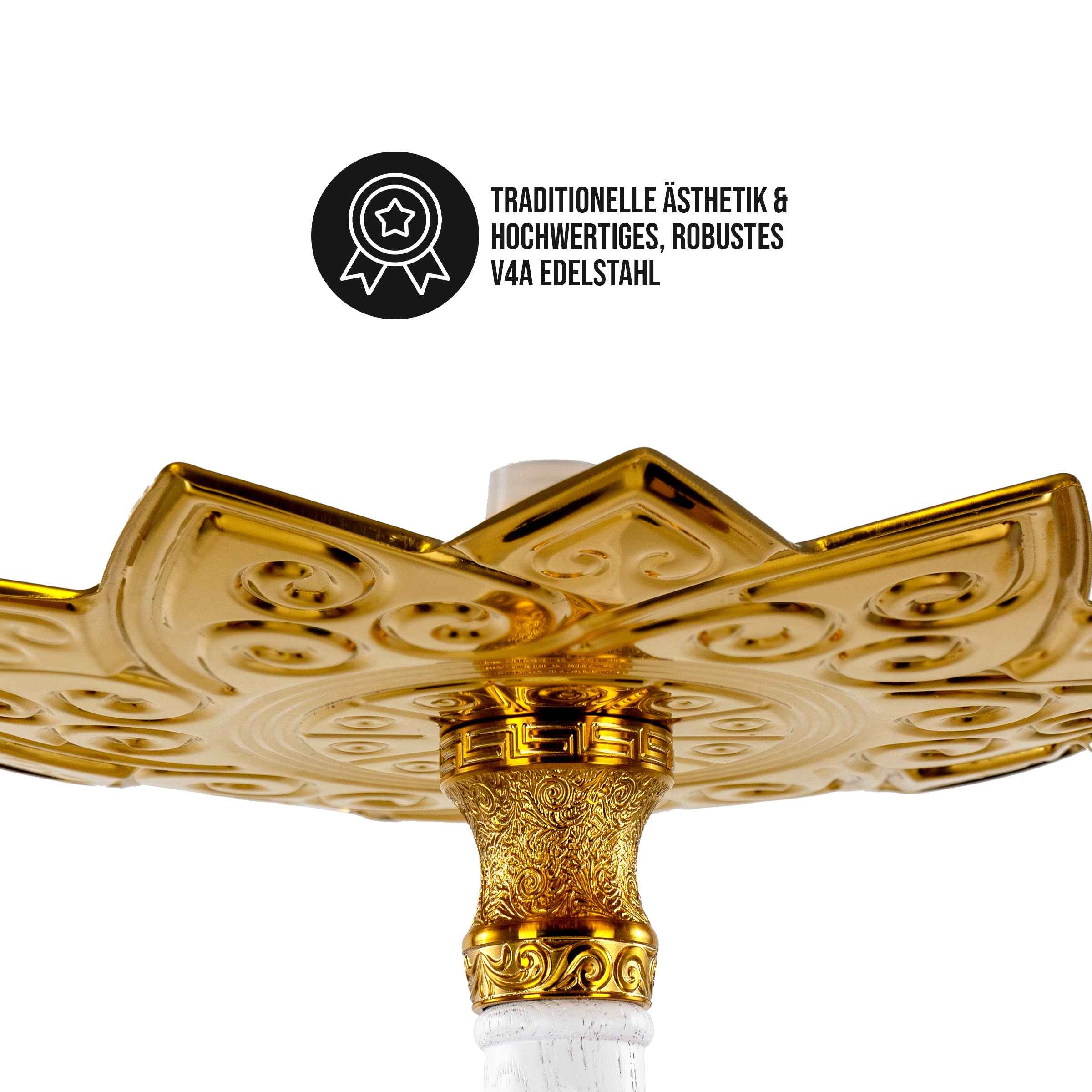 Dschinni Legend Tradi Shisha Weiß | V4A - Dschinni Shisha