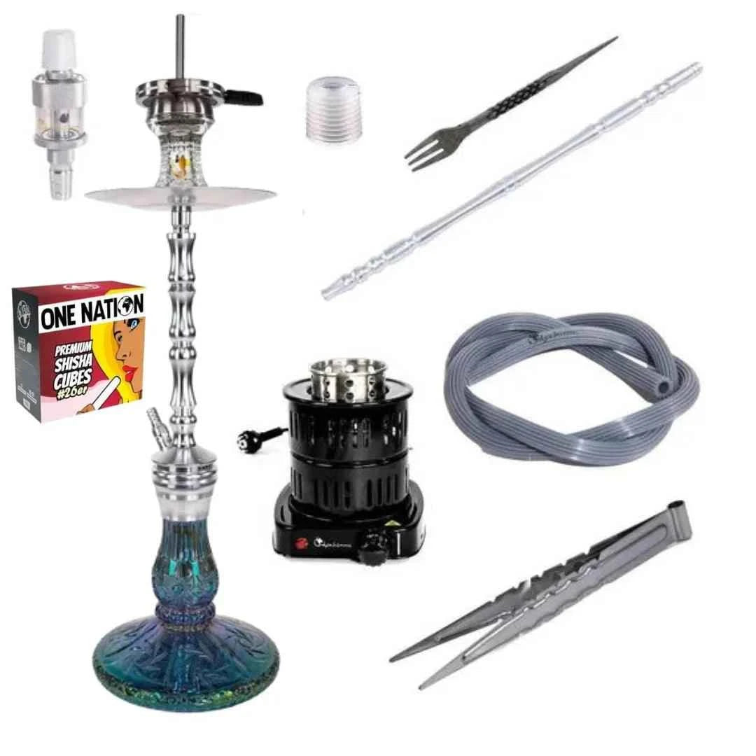 Dschinni Roxx Shisha Komplett Set XL | Venom Bowl - Dschinni Shisha