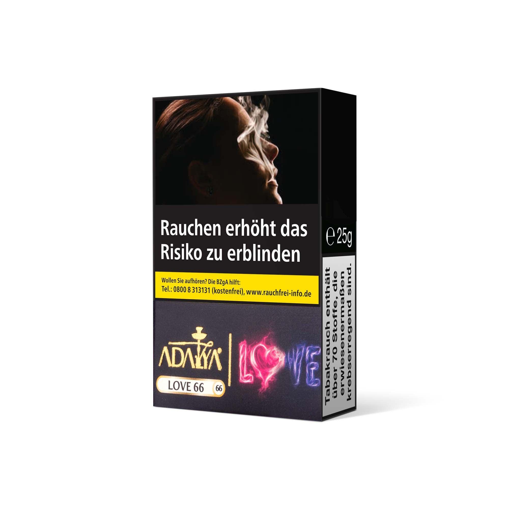 Adalya 25g Shisha Tabak - Love 66 - Dschinni GmbH