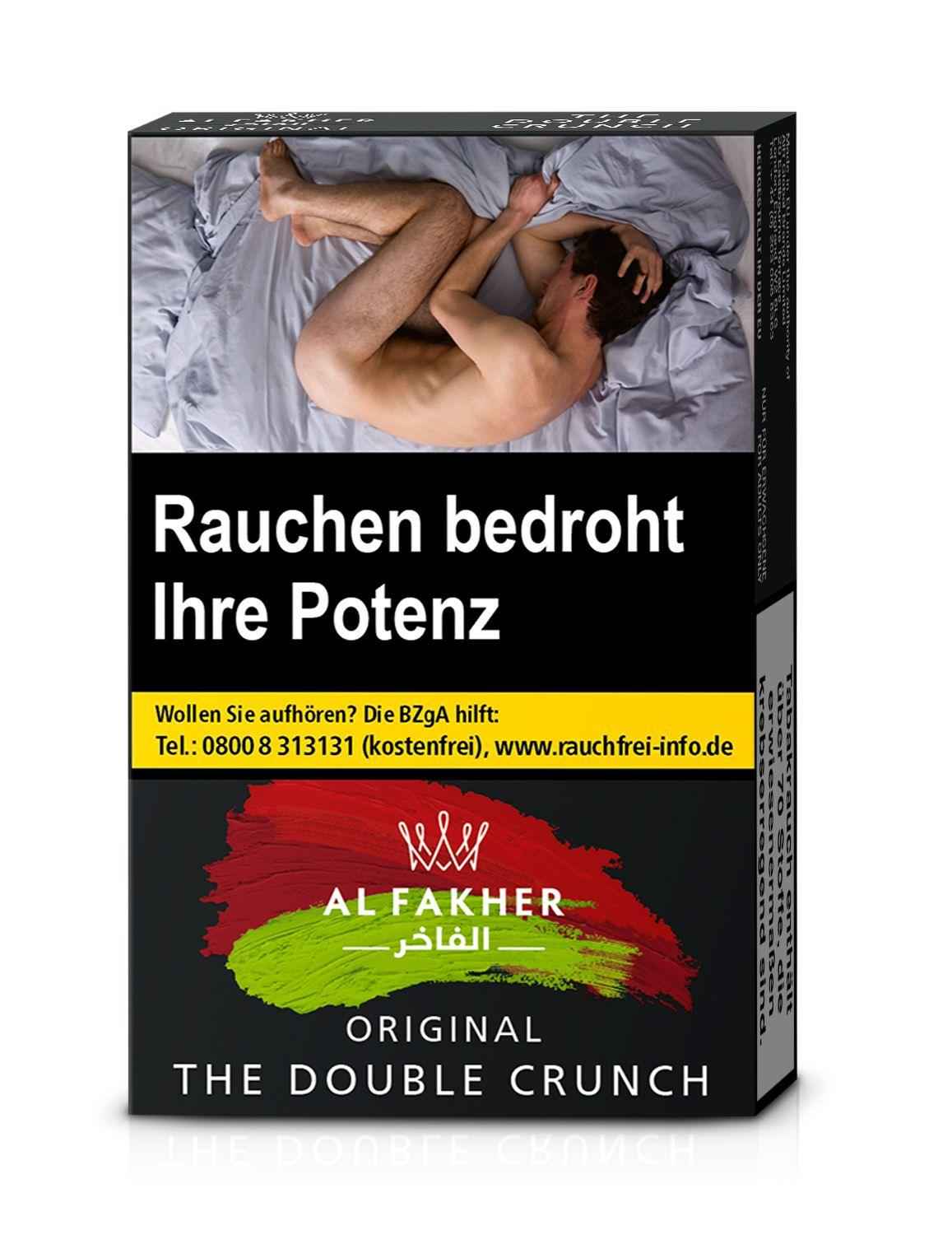 Al Fakher Tabak Double Crunch 20g - Doppelapfel Kaufen bei Dschinni Shisha Al Fakher Tabak Double Crunch 20g - Doppelapfel Kaufen bei Dschinni Shisha