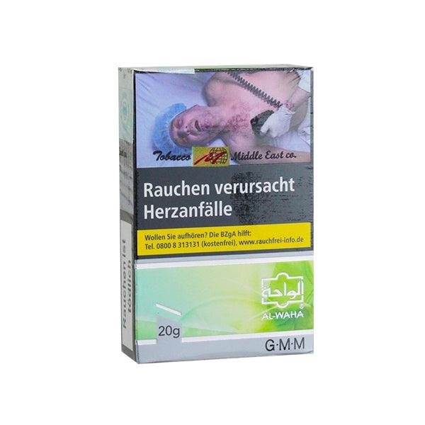 Al Waha Tabak G.M.M 20g - Kaugummi Minze - Dschinni GmbH