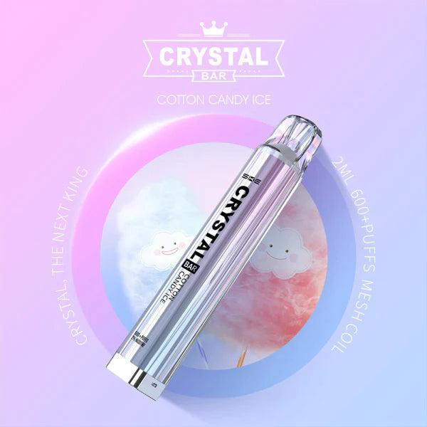 AUPO Crystal Bar 600 Einweg Vape Cotton Candy 20mg/l E-Zigaretten - Dschinni GmbH