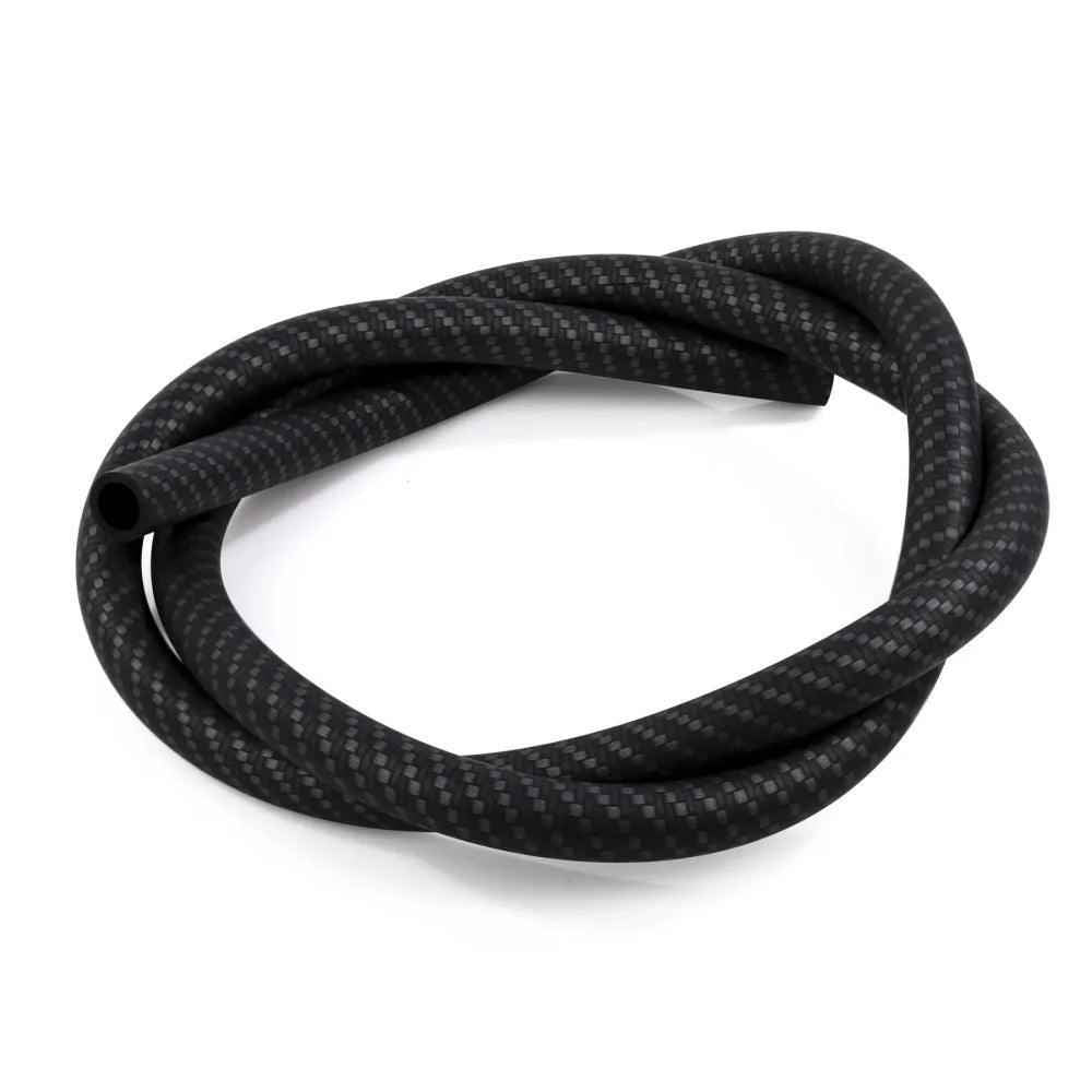 Carbon Glas Mundstück Fusion Two / Mit Carbonschlauch (High Borosilikatglas 3.3) - Dschinni Shisha