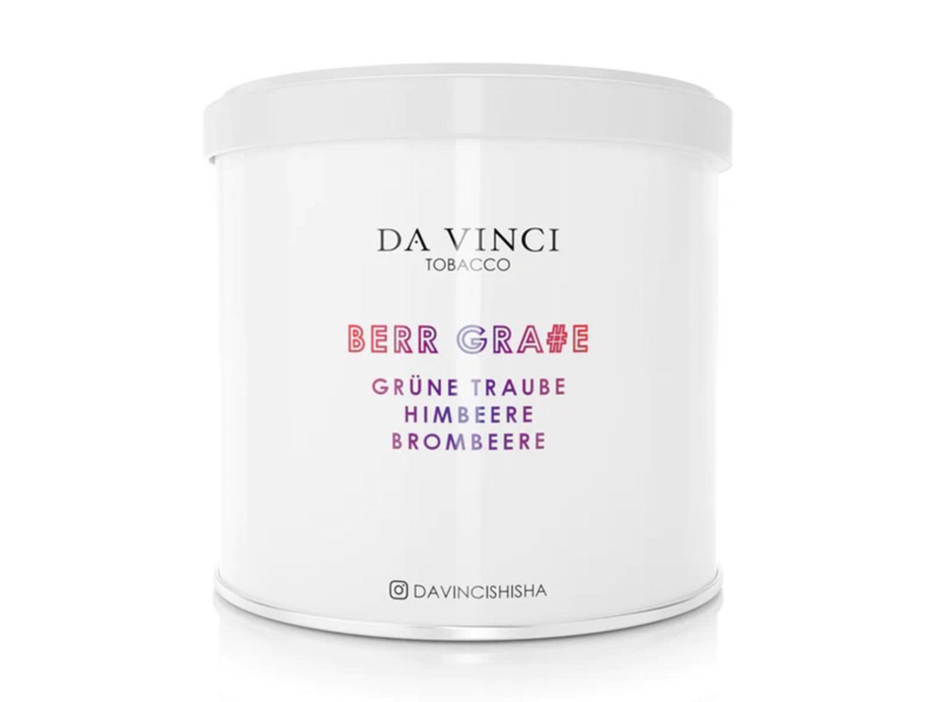 Da Vinci Pfeifentabak Beer Grape Himbeere Brombeere