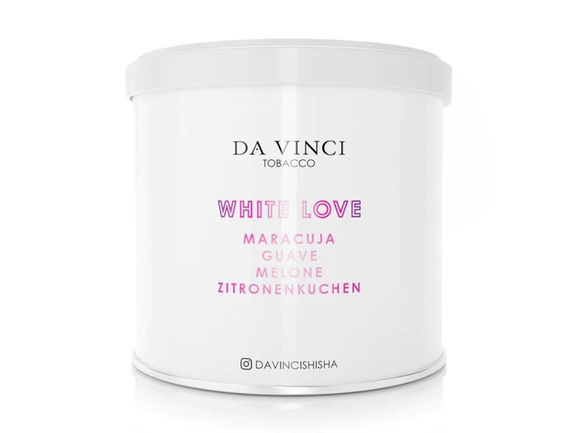 Da Vinci Pfeifentabak 70g White Love Maracuja Guava Melona Zitronenkuchen Pfeife