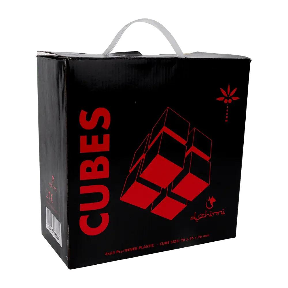 Dschinni 26er Shisha Natur Kohle Cubes Deluxe Kokosnusskohle Briketts - Dschinni GmbH
