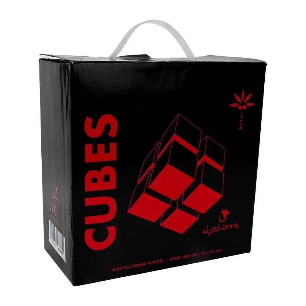 Dschinni 26er Shisha Natur Kohle Cubes Deluxe Kokosnusskohle Briketts - Dschinni Shisha