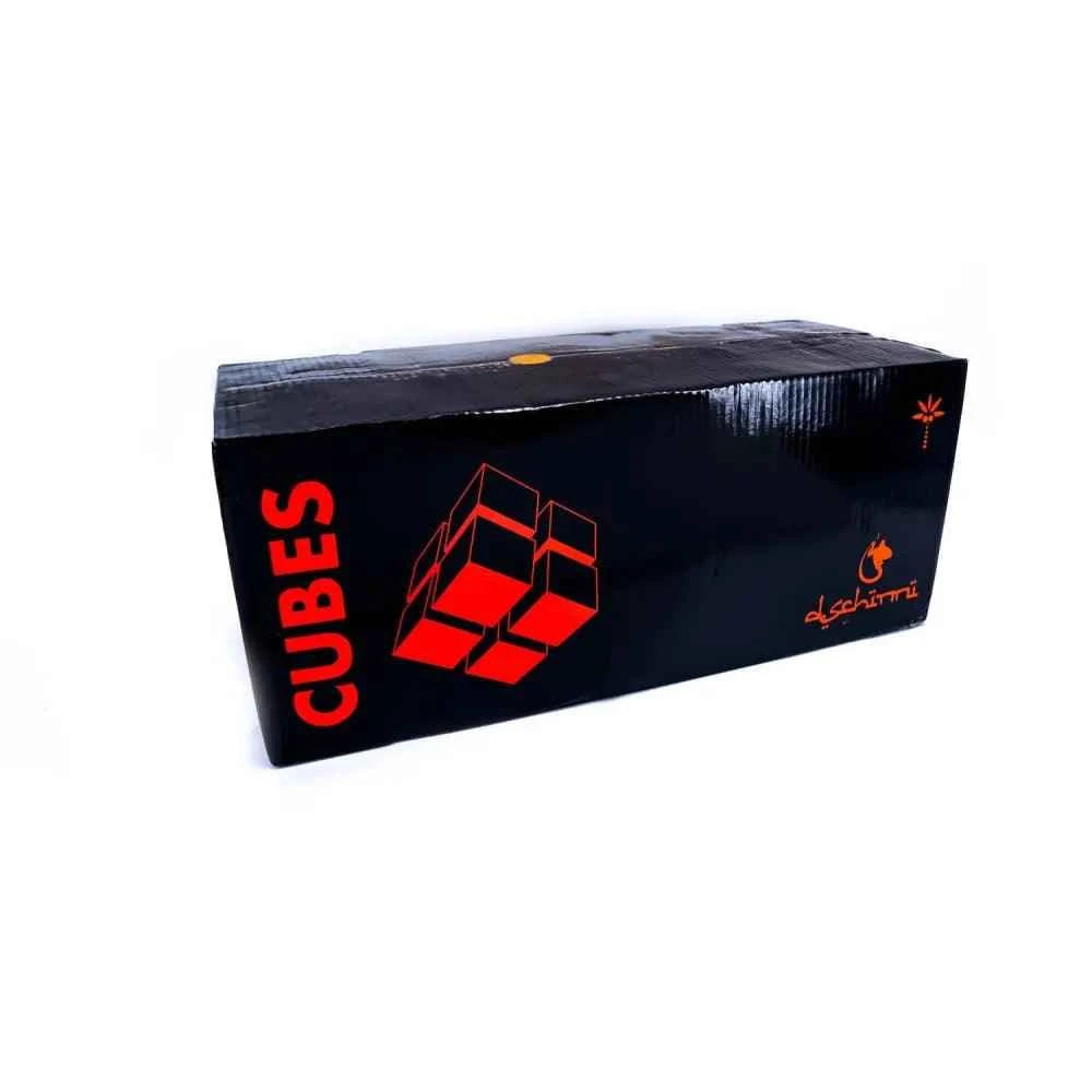 Dschinni 26er Shisha Natur Kohle Cubes Deluxe Kokosnusskohle Briketts - Dschinni Shisha