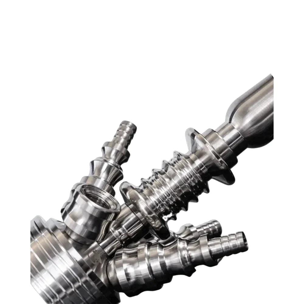 Dschinni Aztec Schlauchkopf Erweiterung Adapter von der Seite