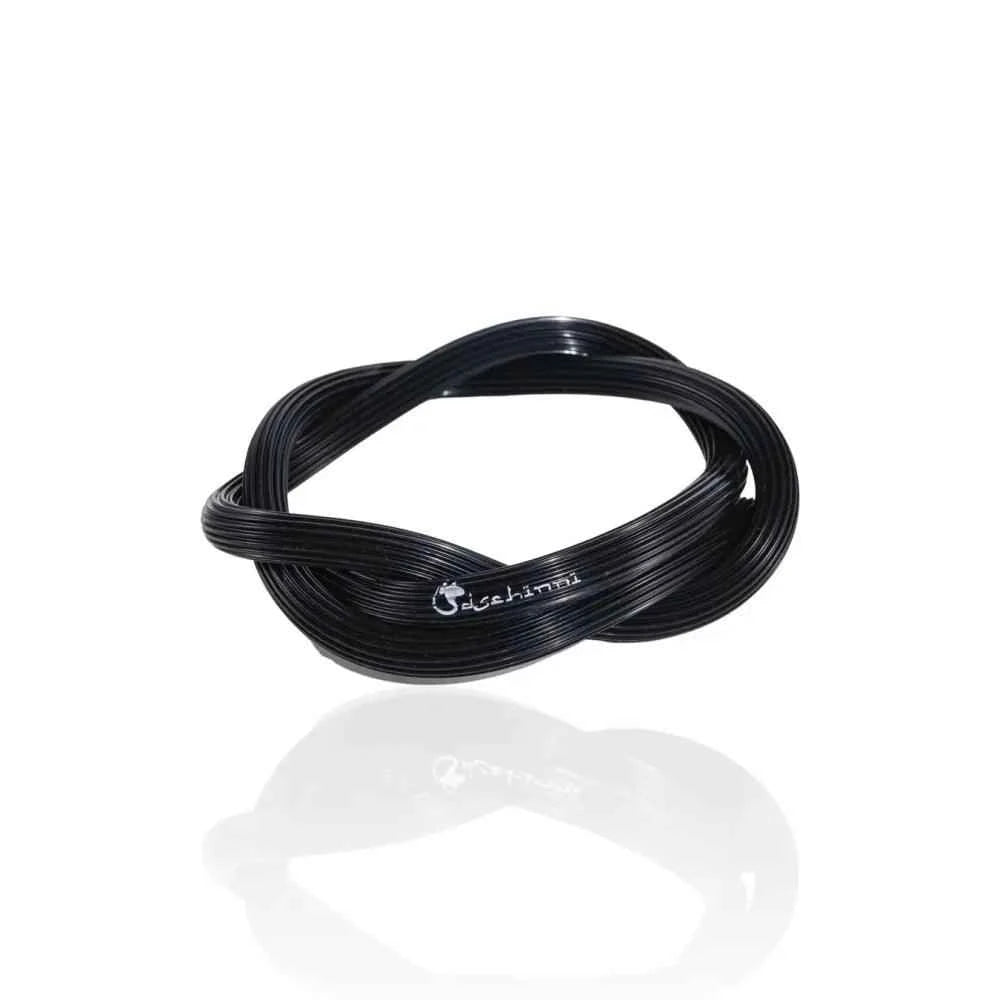 Dschinni Candyhose Silikon Schlauch Shisha - Schwarz