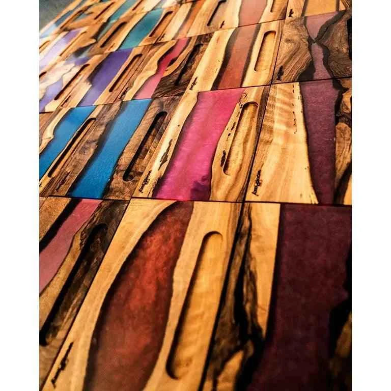 Dschinni Epoxid Harz Kopfbaubretter Walnuss - Dschinni Shisha