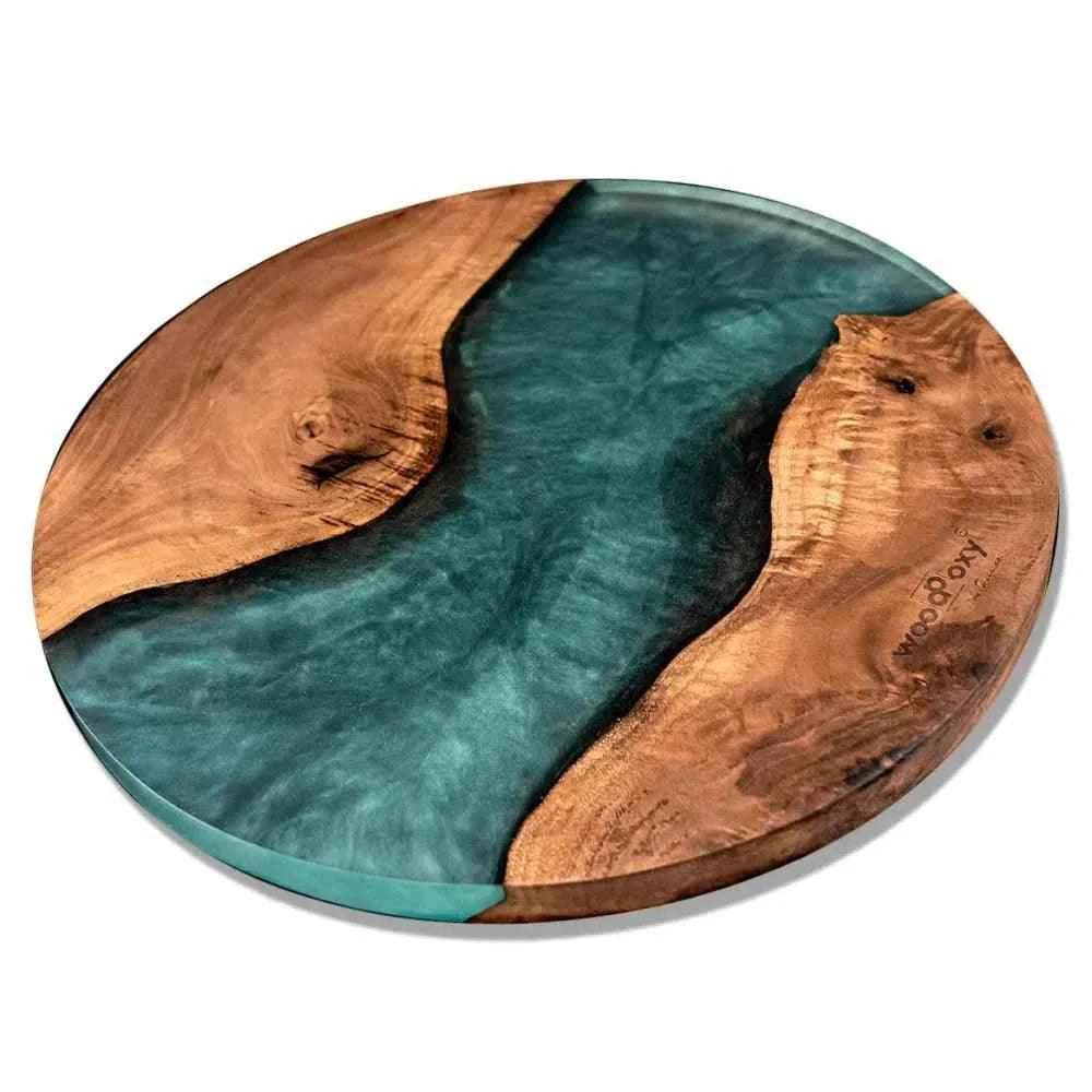 Dschinni Epoxid Harz Kopfbaubretter Walnuss - Dschinni Shisha