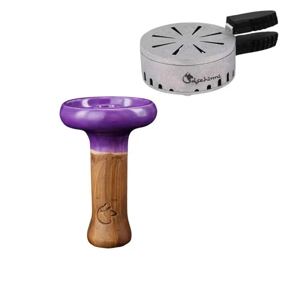 Dschinni Headshot Phunnel Kopf Set mit HMD Smokebox Crown - Dschinni Shisha