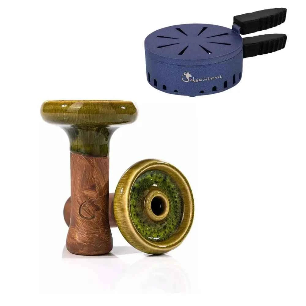 Dschinni Headshot Phunnel Kopf Set mit HMD Smokebox Crown - Dschinni Shisha