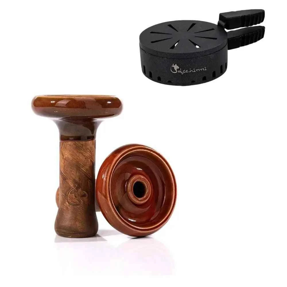 Dschinni Headshot Phunnel Kopf Set mit HMD Smokebox Crown - Dschinni Shisha
