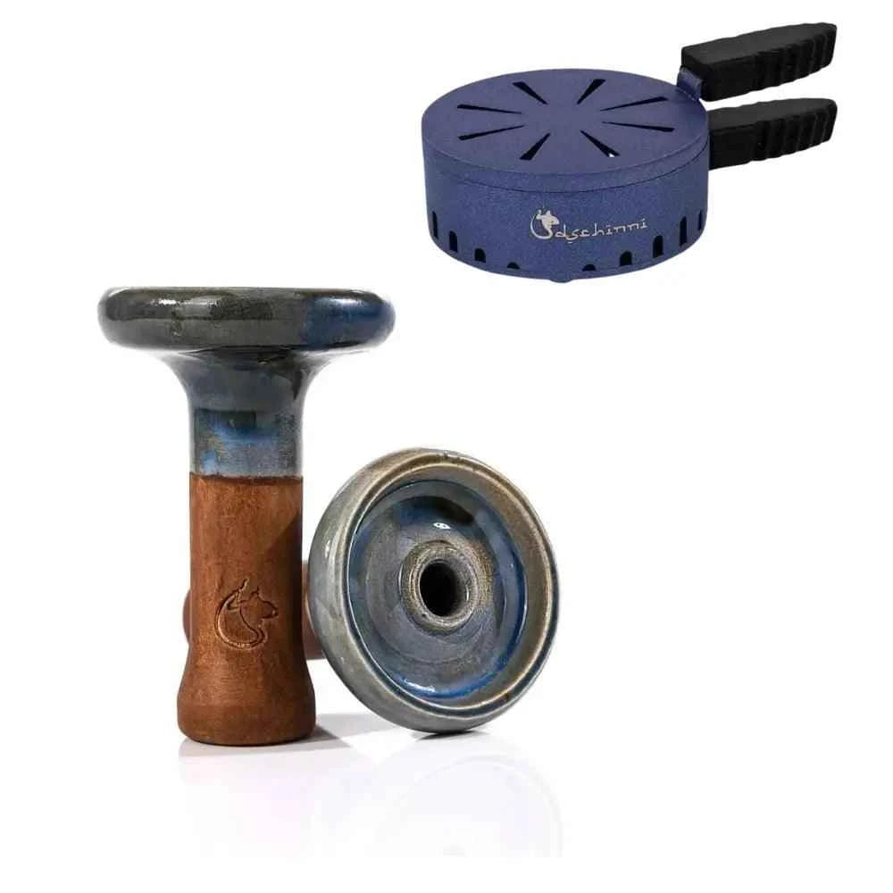 Dschinni Headshot Phunnel Kopf Set mit HMD Smokebox Crown - Dschinni Shisha