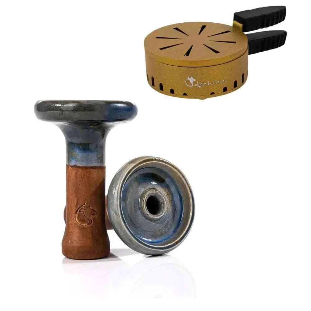 Dschinni Headshot Phunnel Kopf Set mit HMD Smokebox Crown - Dschinni Shisha