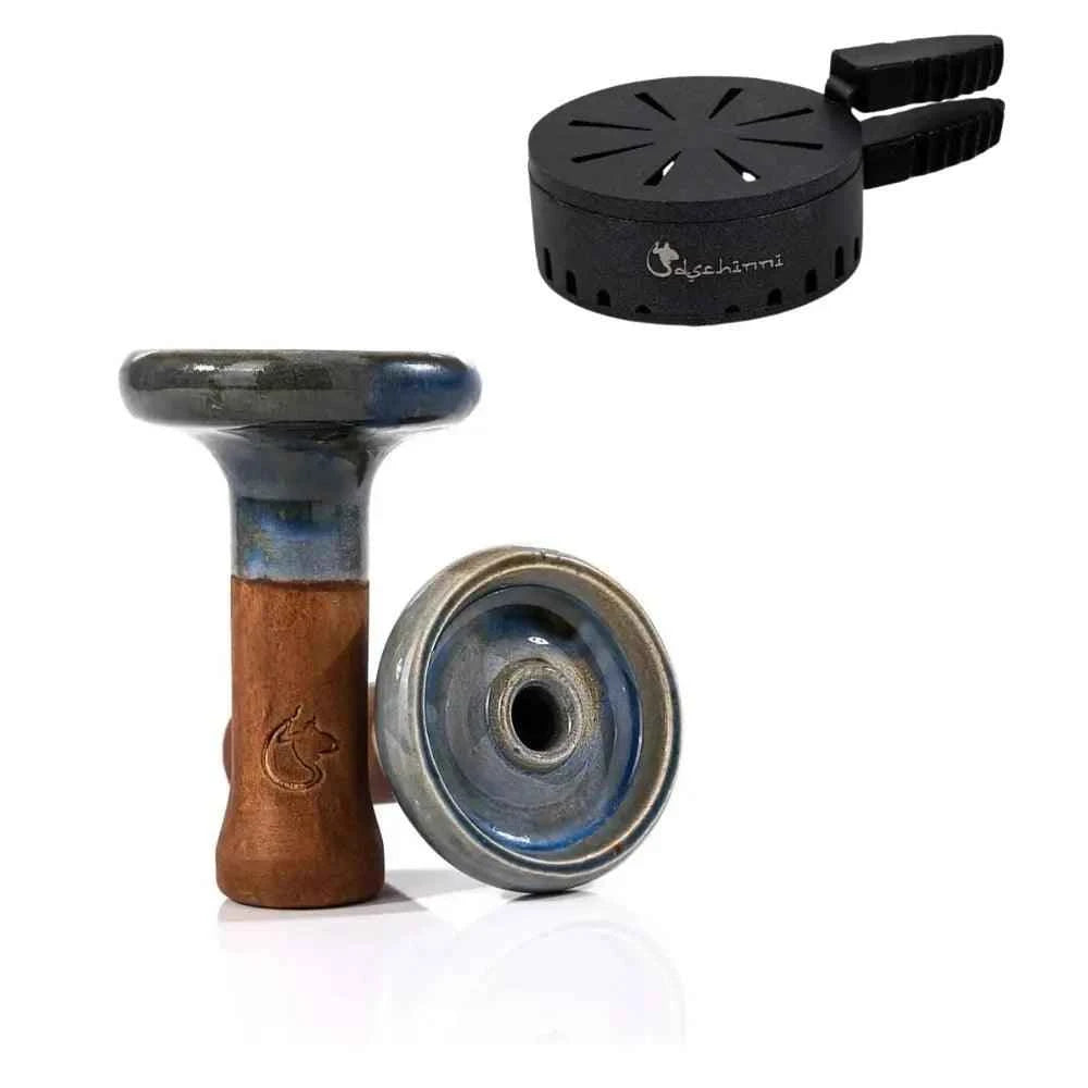 Dschinni Headshot Phunnel Kopf Set mit HMD Smokebox Crown - Dschinni Shisha