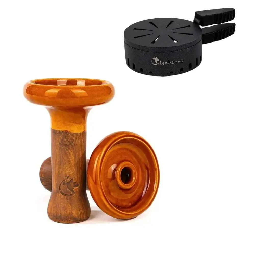 Dschinni Headshot Phunnel Kopf Set mit HMD Smokebox Crown - Dschinni Shisha