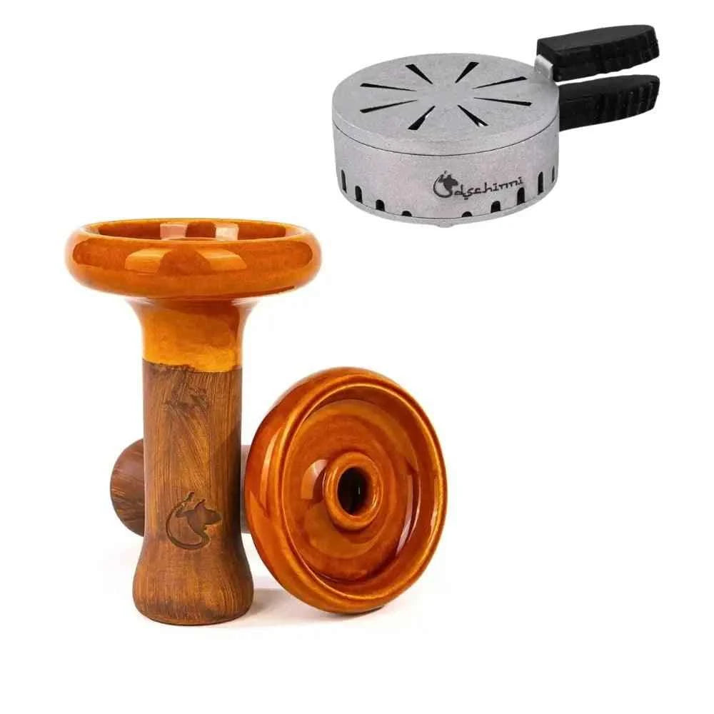 Dschinni Headshot Phunnel Kopf Set mit HMD Smokebox Crown - Dschinni Shisha