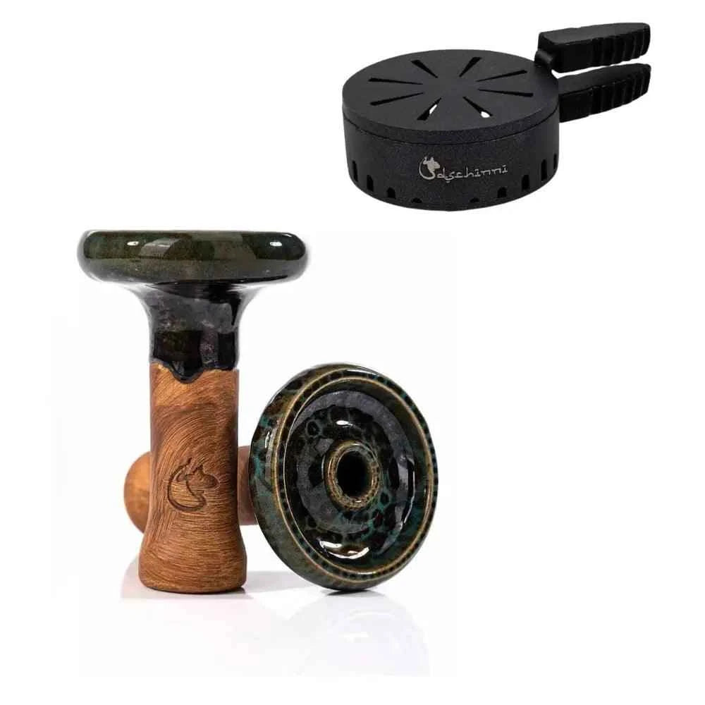 Dschinni Headshot Phunnel Kopf Set mit HMD Smokebox Crown - Dschinni Shisha