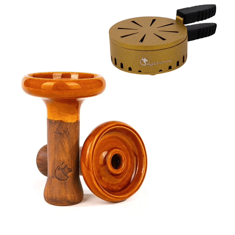 Dschinni Headshot Phunnel Kopf Set mit HMD Smokebox Crown - Dschinni Shisha