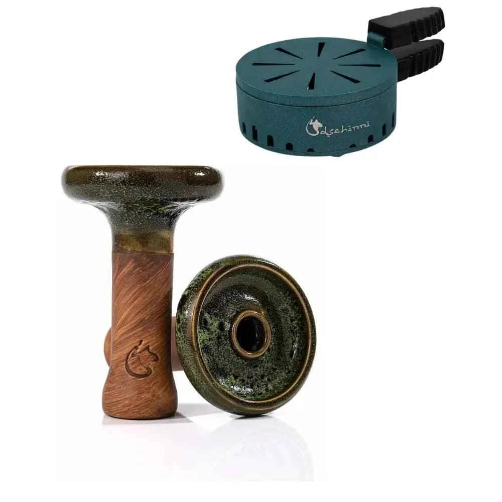 Dschinni Headshot Phunnel Kopf Set mit HMD Smokebox Crown - Dschinni Shisha