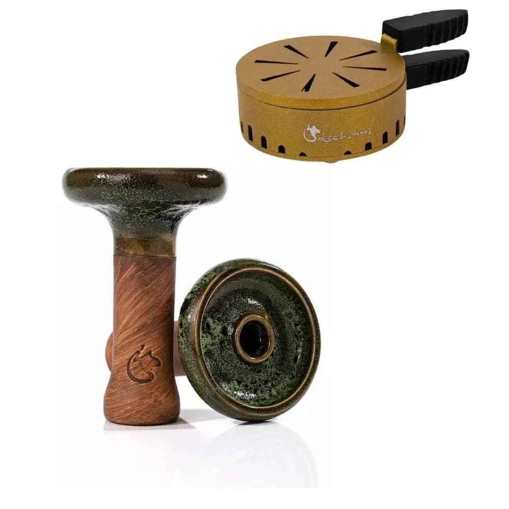 Dschinni Headshot Phunnel Kopf Set mit HMD Smokebox Crown - Dschinni Shisha