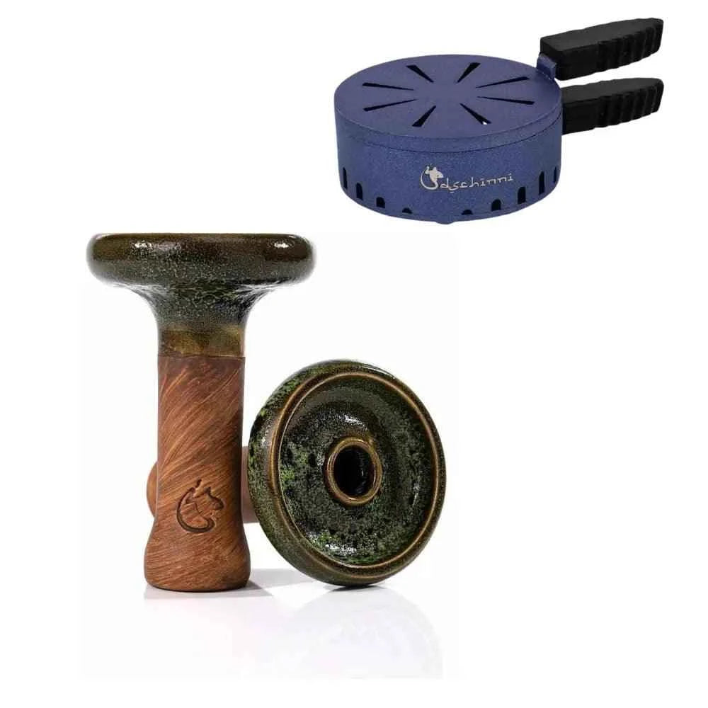 Dschinni Headshot Phunnel Kopf Set mit HMD Smokebox Crown - Dschinni Shisha