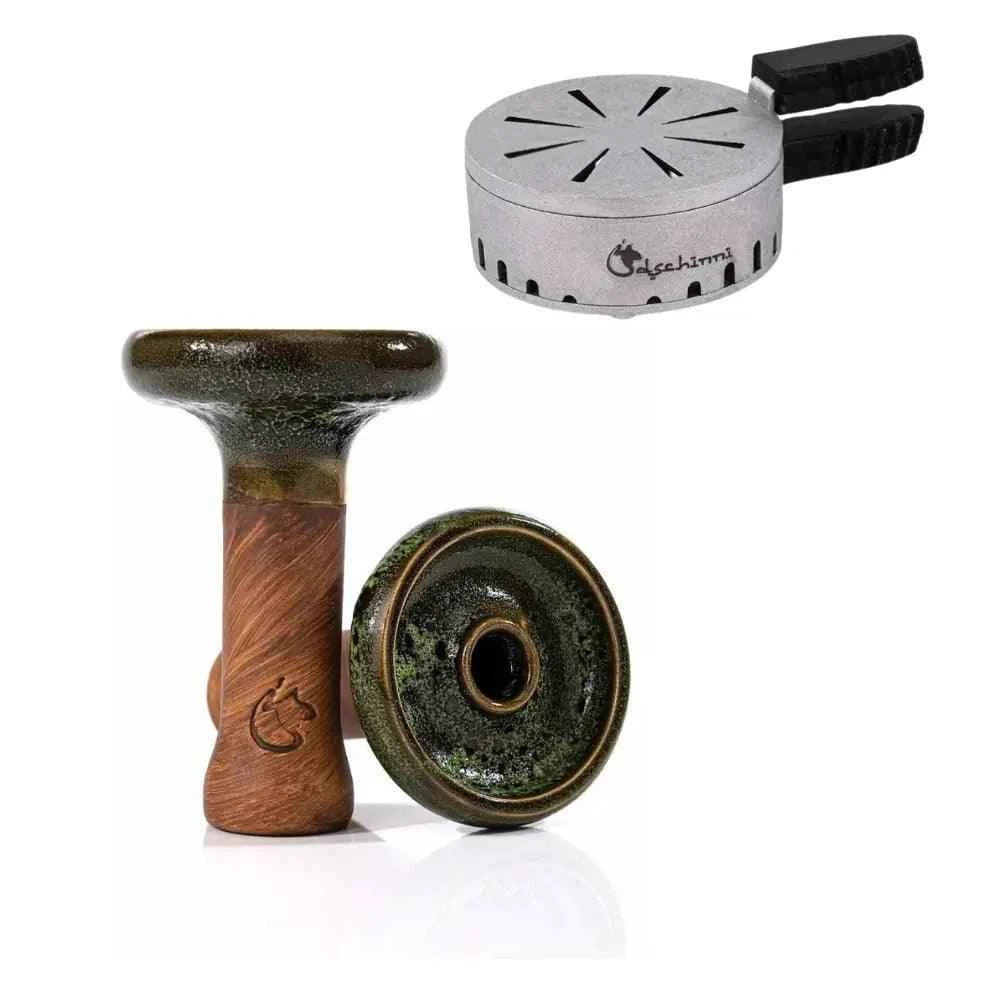 Dschinni Headshot Phunnel Kopf Set mit HMD Smokebox Crown - Dschinni Shisha