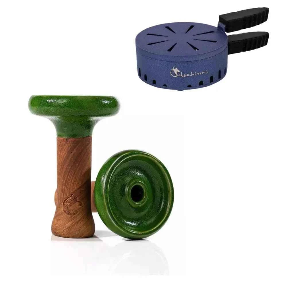 Dschinni Headshot Phunnel Kopf Set mit HMD Smokebox Crown - Dschinni Shisha