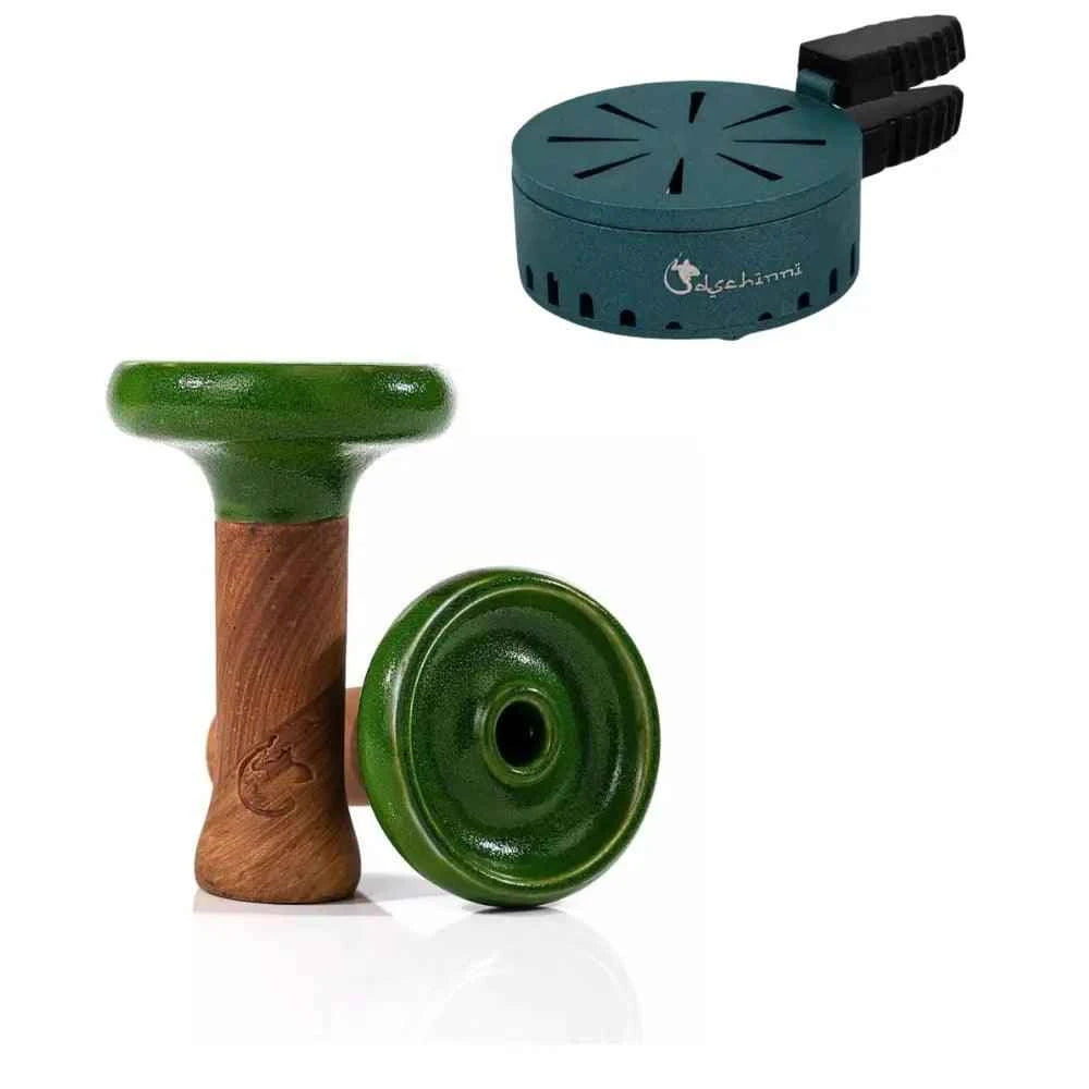 Dschinni Headshot Phunnel Kopf Set mit HMD Smokebox Crown - Dschinni Shisha