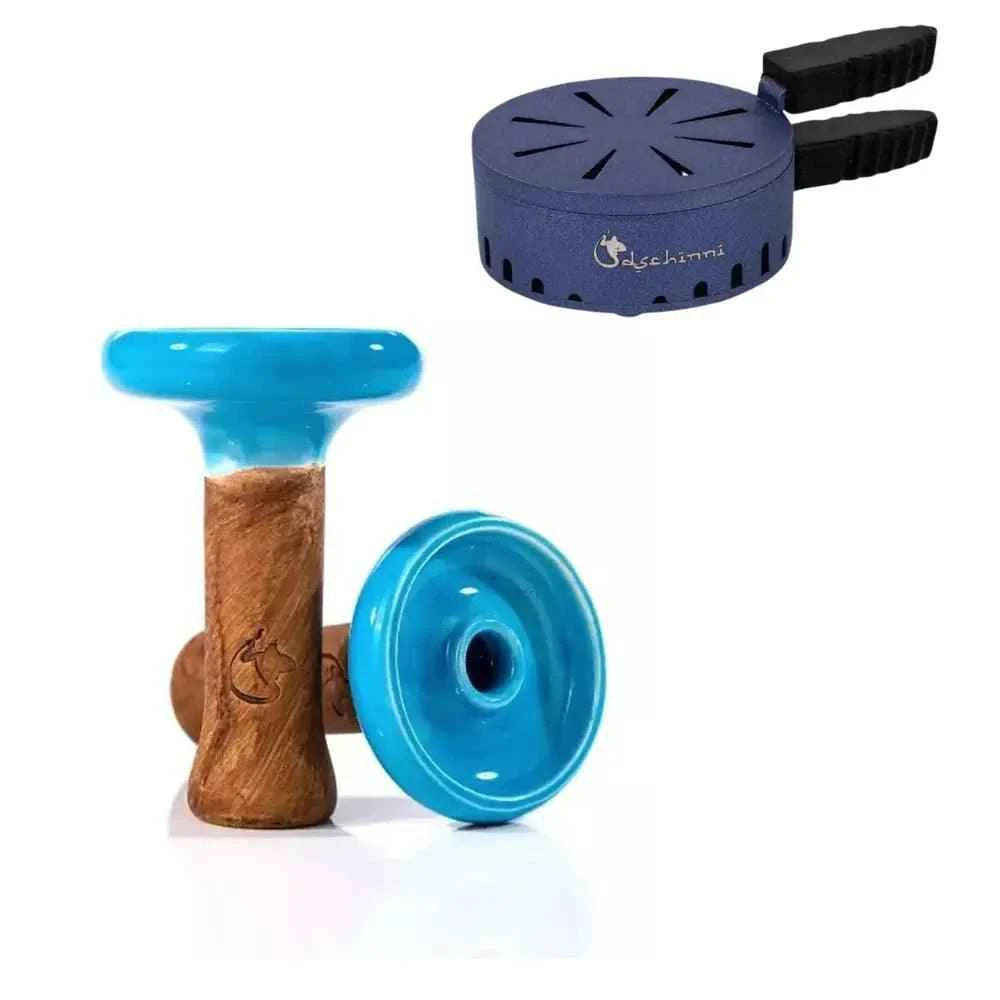 Dschinni Headshot Phunnel Kopf Set mit HMD Smokebox Crown - Dschinni Shisha