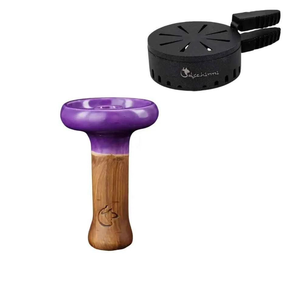 Dschinni Headshot Phunnel Kopf Set mit HMD Smokebox Crown - Dschinni Shisha