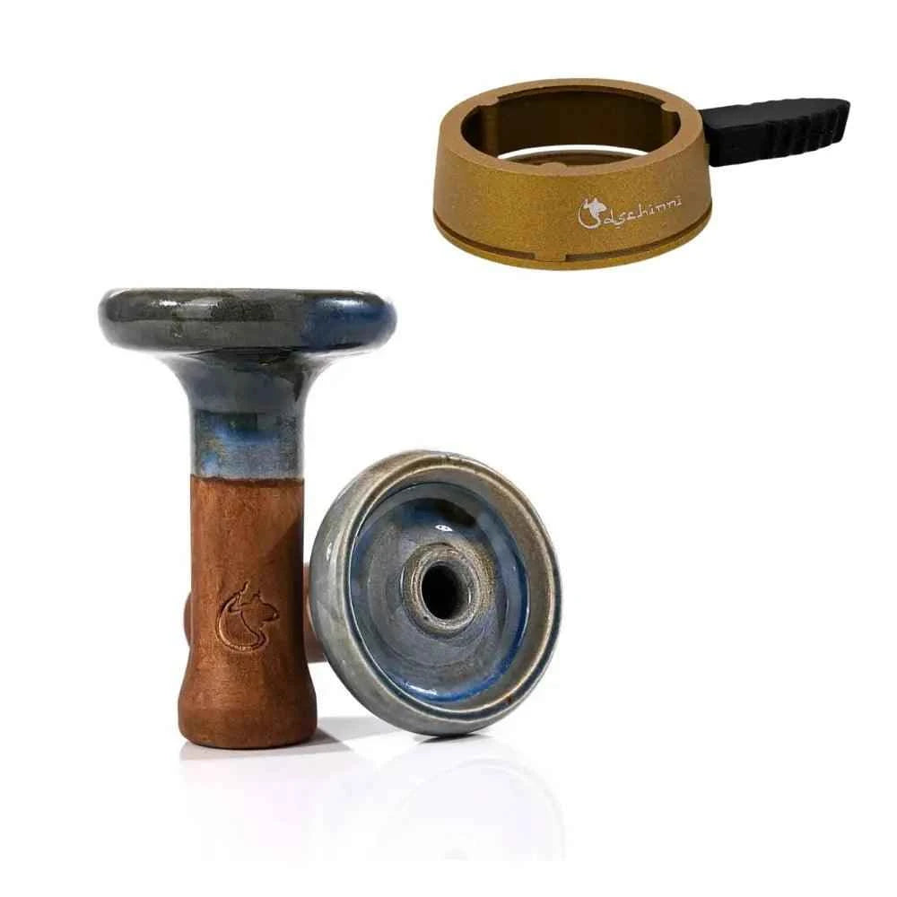 Dschinni Headshot Phunnel Kopf Set mit HMD Smokebox Screen - Dschinni Shisha