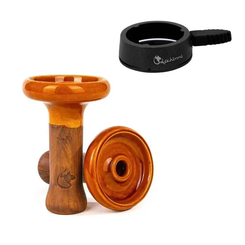 Dschinni Headshot Phunnel Kopf Set mit HMD Smokebox Screen - Dschinni Shisha