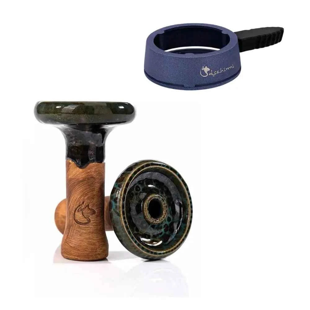 Dschinni Headshot Phunnel Kopf Set mit HMD Smokebox Screen - Dschinni Shisha