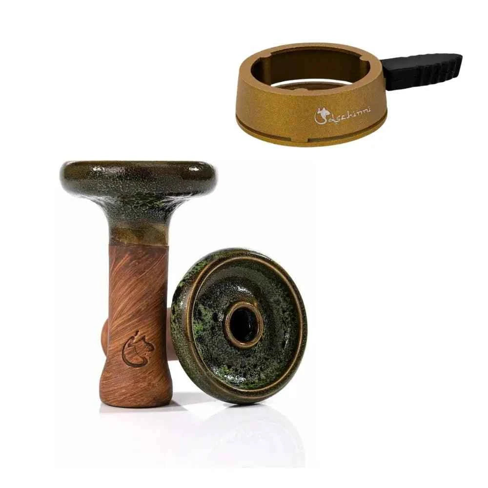 Dschinni Headshot Phunnel Kopf Set mit HMD Smokebox Screen - Dschinni Shisha