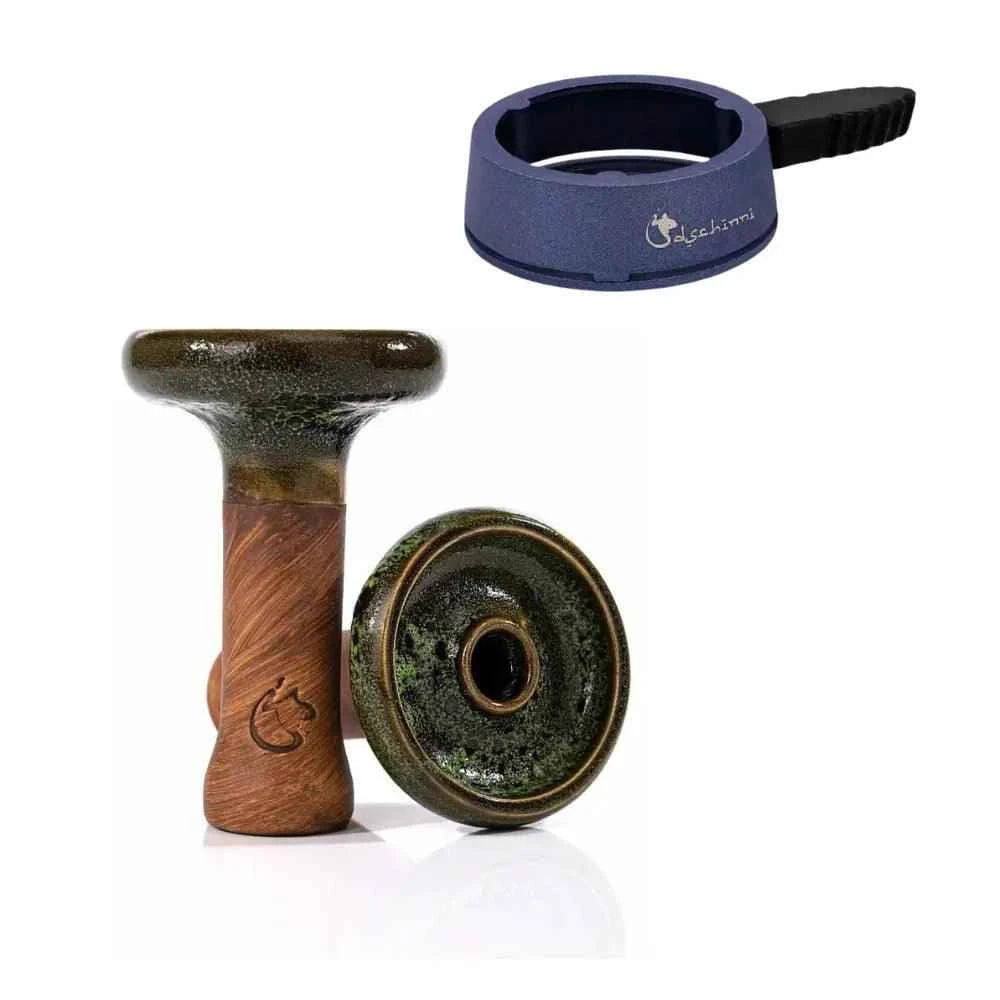 Dschinni Headshot Phunnel Kopf Set mit HMD Smokebox Screen - Dschinni Shisha