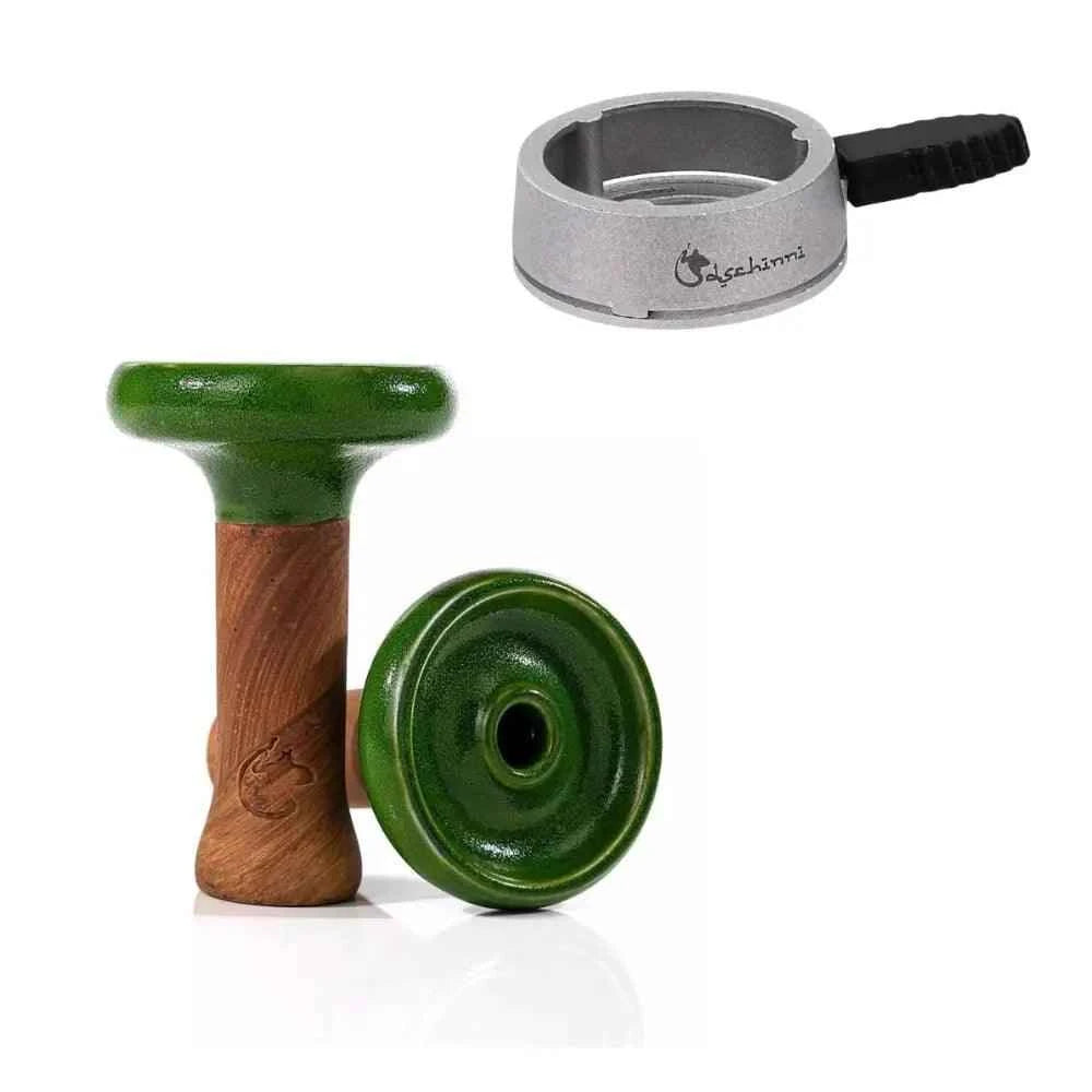 Dschinni Headshot Phunnel Kopf Set mit HMD Smokebox Screen - Dschinni Shisha