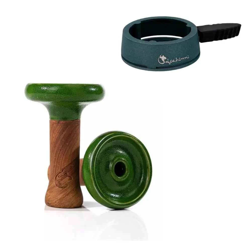 Dschinni Headshot Phunnel Kopf Set mit HMD Smokebox Screen - Dschinni Shisha
